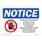 Signmission OSHA Sign, To Prevent Equipment Damage With Symbol, 14in X 10in Aluminum, 10" W, 14" L, Landscape OS-NS-A-1014-L-18687 - alternate 1
